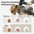 thumbnail image 3 of Cortadora impermeable para perros para gatos en casa, herramientas portátiles de peluquería eléctrica USB recargables, afeitadora inalámbrica de bajo ruido para mascotas pequeñas y grandes, 3 of 6