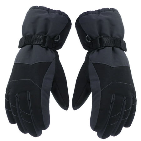 

Toddler Winter Gloves Winter Outdoor Kids Boys Girls Snow Skating Snowboarding Windproof Warm Ski Gloves Size M/L