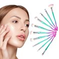 thumbnail image 4 of 10pcs Pinceles de maquillaje Set Blush Blending Foundation Sombra de ojos Corrector Cosmético Likrtyny Cuidado Belleza, 4 of 9