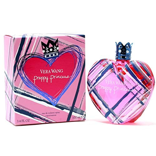 Vera Wang Preppy Princess Women Eau De Toilette Spray, 3.4 Ounce