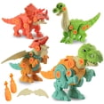 thumbnail image 4 of Montaje de rompecabezas Modelo de dinosaurio Combinación Desmontaje Tornillo Modelo de dinosaurio Conjunto Tmvgtek juguetes de los niños, 4 of 8