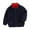 Dark Blue, variant on Lmnyox Boys Girls Sherpa Fleece Jacket Full Zipper Up Fuzzy Coat with Pocket Winter Warmth Outerwear for Kids