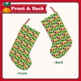 thumbnail image 2 of Lsque Vegetable Pattern 18 Inch Christmas Stockings, Festive Holiday Stocking for Christmas Decorations Holiday Decor, 2 of 7