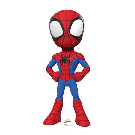 44 x 18 in. Spidey Cardboard Cutout, Spidey & His Amazing Friends