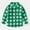 Army Green, variant on Toddler Kids Long Sleeve Button-Down Shirt Boys Girls Cute Checkered Print Lapel Casual School Uniform Top with Pocket Multicolor 4-5 Years