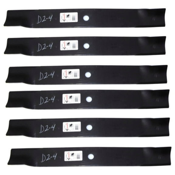 (6) 12643 Rotary Blades Compatible With John Deere TCU15882, Windsor 50-4881