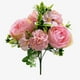 thumbnail image 2 of Flores Artificiales De Plástico 1 pieza de arreglo floral artificial de rosas y lilas rosas para decoración de bodas,hogar,oficina,escritorio,baño y estantería. Rkxzt, 2 of 9