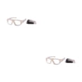 thumbnail image 3 of Minnieouse Gafas multifuncionales para deportes y actividades al aire libre Gafas deportivas Gafas de seguridad Gafas de seguridad Marco blanco marco blanco transparente 2Conjunto, 3 of 6