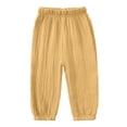 thumbnail image 2 of Bixock Boys High Waist Sweatpants with Side Pockets Kids Solid Color Loose Casual Joggers Comfortable Workout Activewear Boys Clothings Size 12-24Months, 2 of 6
