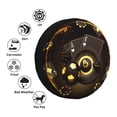 thumbnail image 4 of Easygdp Casino Card Soccer Wheel Cover,Spare Tire Cover,4-17in Spare Tire Cover Universal Fit for Trailer, Car, Truck, SUV, Jeep-15 inch, 4 of 6