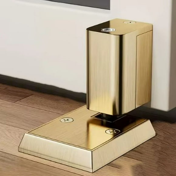 Home Use Adjustable Door Stop Magnetic Door Stopper Zinc Alloy Material