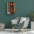 thumbnail image 3 of Canvas Wall Art - Delene Lambert 'Cowboy Way Too Early' Wall Art for Living Room, Bedroom, or Office Décor by Trademark Fine Art - 22 x 32 Inches, 3 of 4