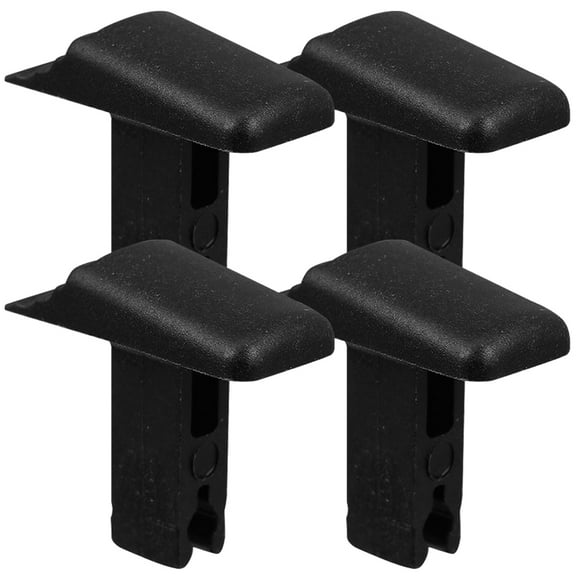 BRIGHTFUFU 4Pcs Rectangular Aluminum Alloy Ladder Accessories Replacement Parts for and Construction