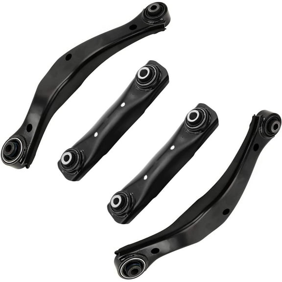 Detroit Axle - Rear Upper Lower Forward Control Arms Replacement for Buick Regal Lacrosse Chevy Impala Malibu - 4pc Set