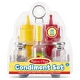 thumbnail image 5 of Melissa & Doug Condiments Play Set (6 pcs) - Play Food, Stainless Steel Caddy, 5 of 11