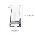 thumbnail image 3 of MasteelfCA 6Pcs 80ML Glass Drinks Measuring Cup Drinkware Measure Cup Bar Accessories Tools, 3 of 7