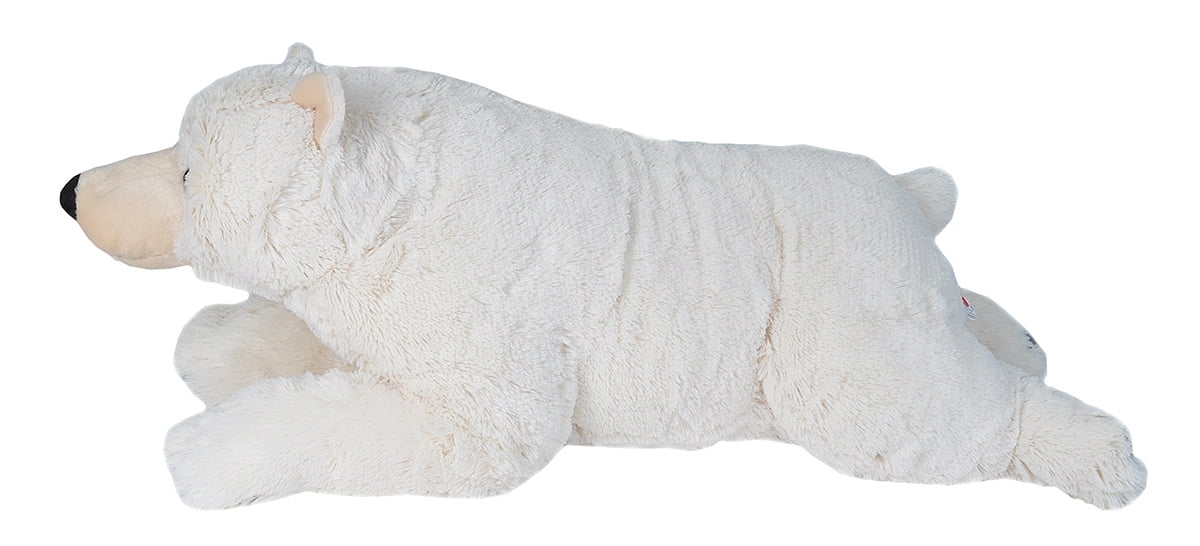 Wild Republic Jumbo Polar Bear Plush, Giant Stuffed Animal, Plush Toy, Gifts for Kids, 30 Inches
