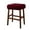 Wine Red, variant on AUQ Chair Covers,Bar Stool Covers,Chic Bench Seat Protector,Elastic Rectangular Ottoman Cover,Enhanced Fabric Design for Furniture Care,Wine Red