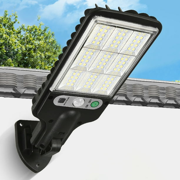 Luces de seguridad para exteriores con energía solar, sensor de movimiento automático para pared de puerta principal Hugtrwg Para estrenar