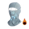thumbnail image 2 of QATAINLAV Heat Reactive Balaclava Unisex Fleece Lined Warm Ski Mask Fashion Color Changing Heat Reactive Balaclavas Light Blue, 2 of 7