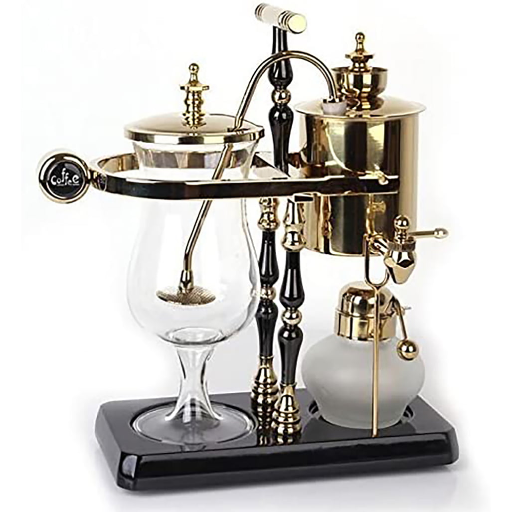 Belgian/Belgium Luxury Royal Family Balance Syphon Coffee Maker Rose Golden 