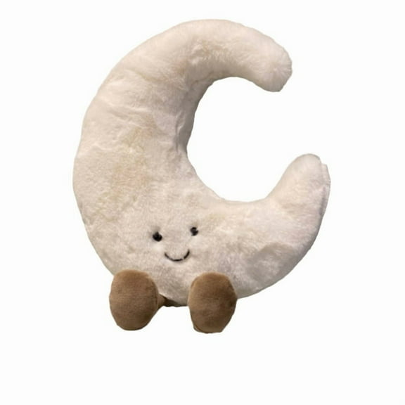Moon Stuffed Toy, Medium 10.5" - Moon Plush - Fun Gift Idea