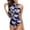 Blue, variant on Bathing Suit for Women,Women Fashion Bikini With Chest Pad Without Steel Support Sexy Strap Split Swimsuit Beach Two Piece Set