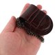 thumbnail image 5 of Estuche para reloj de bolsillo de cuarzo de 2 piezas: Estuche de PU para guardar relojes de bolsillo mecánicos - Estuche protector vintage con cadena, fácil de usar y llevar, para hombres y mujeres, 5 of 6
