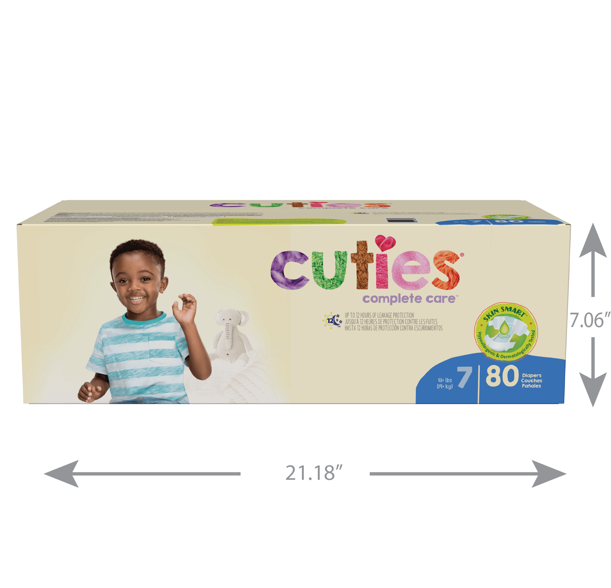 cuties complete care baby diapers size 4