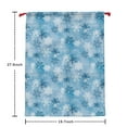 thumbnail image 6 of Christmas Bags Drawstring,Light Blue Christmas Snowflake Pattern Large Xmas Christmas Gift Bags,Reusable for Xmas and New Year Party Favors and Supplies,27.6" X 19.7", 6 of 6