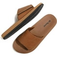 thumbnail image 1 of TOPIO Mens Slides Sandals Slip On Sandals Adjustable Slides, 1 of 8