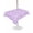 Purple, variant on Outdoor Tablecloth with Umbrella Hole for Patio/Picnic/Party/Camping, Farmhouse Bees Waterproof Table Cloth Square Cover Washable, Spring Summer Flowers Blossom Watercolor (60"x 60")