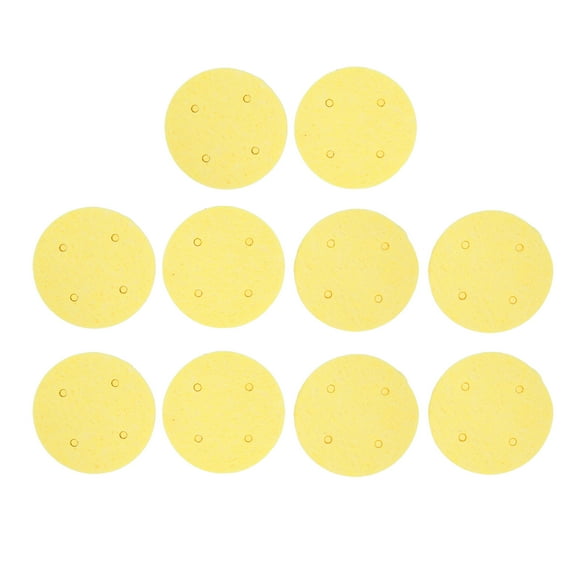 Almohadillas conductoras de electrodos EMS Sincero 10 piezas 60 mm reutilizable