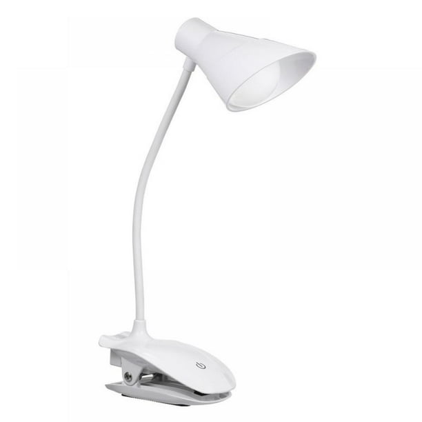 MarinaVida Clamp Desk Lamp, Clip on Reading Light for Desk Bed