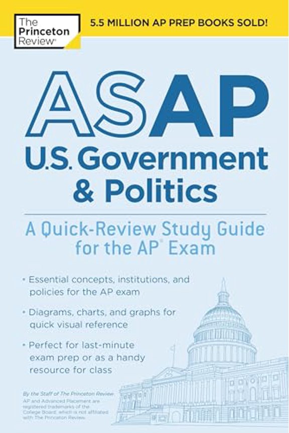 Pre-Owned ASAP U.S. Government & Politics: A Quick-Review Study Guide for the AP Exam (Paperback) 1524757667 9781524757663
