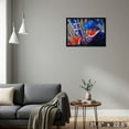 thumbnail image 4 of Wayne Gretzky Oilers d'Edmonton Toile Encadrée Gros Plan de Banc 20x29, 4 of 5