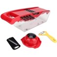 thumbnail image 1 of 6-blade multifunctional kitchen food chopper potato and vegetable slice chopping tool, 1 of 7