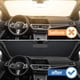 thumbnail image 4 of Anti-UV Sunshade 14280cm, Interior Front Windshield Sunshade, Car Sun Shade Front Windshield, SUV Truck Sun Shade, Foldable Thermal Insulation Cover (, 4 of 5