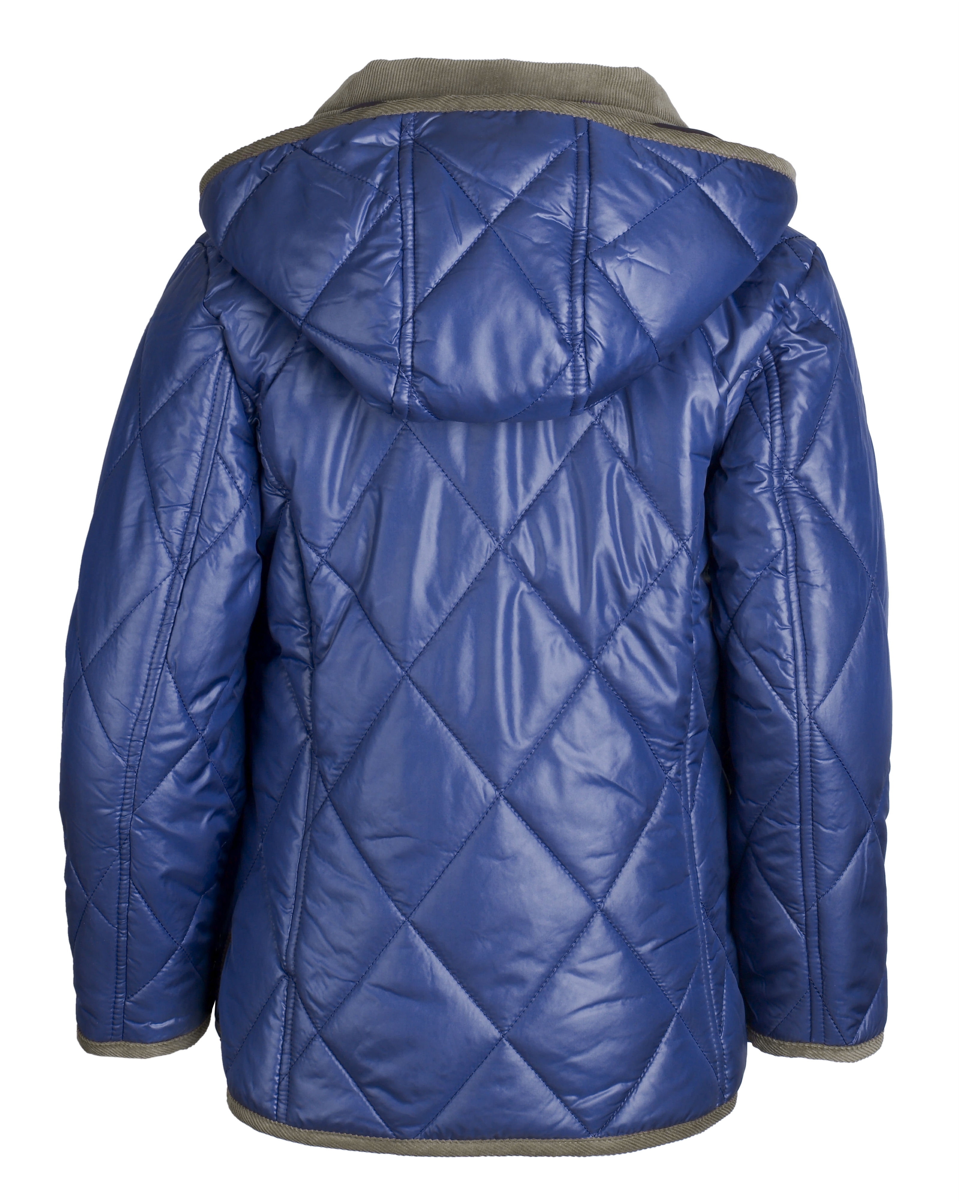 Arctic Circle Girls Padded Quilted Fall Winter Rain Trench Coat Jacket with Hood - image 3 of 4