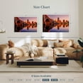 thumbnail image 4 of Elephant Stock Minneapolis Cityscape At Twilight Wall Art - Horizontal Canvas Wall Art - Living Room Wall Decor - City Canvas - Gray And Orange Decor - 39" x 26", 4 of 8