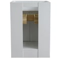 thumbnail image 6 of Bellaterra Home 400700-24-WH 24 in. Single Sink Vanity with Cabinet, White, 6 of 9