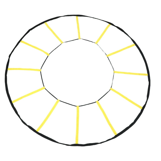 Circular Agility Training Ladder, Nylon Circular Agility Trainer Enhance Coordination Long Lasting for Soccer Basketball
