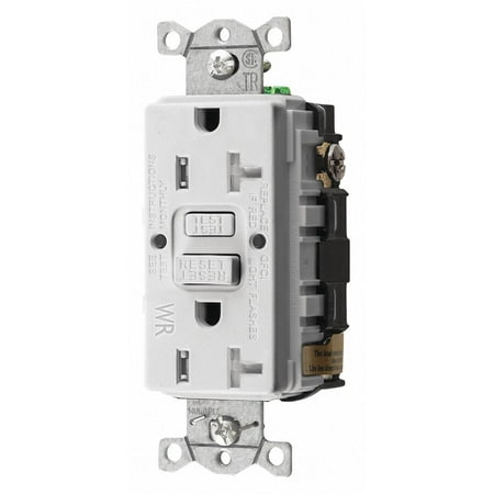 UPC 883778122712 product image for Hubbell Autoguard Tamper-Resistant And Weather Resistant Gfci Receptacle  White  | upcitemdb.com