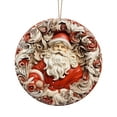 thumbnail image 2 of Titcea Christmas Decorations, Santa Claus Vintage Christmas Ornaments, Shatterproof Hanging Xmas Tree Ornaments for Holiday Wedding Party Decoration, Christmas Gifts, 2 of 5