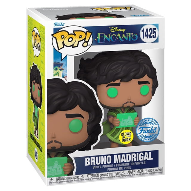 ¡Funko Pop! Disney Encanto Bruno Madrigal con profecía #1425