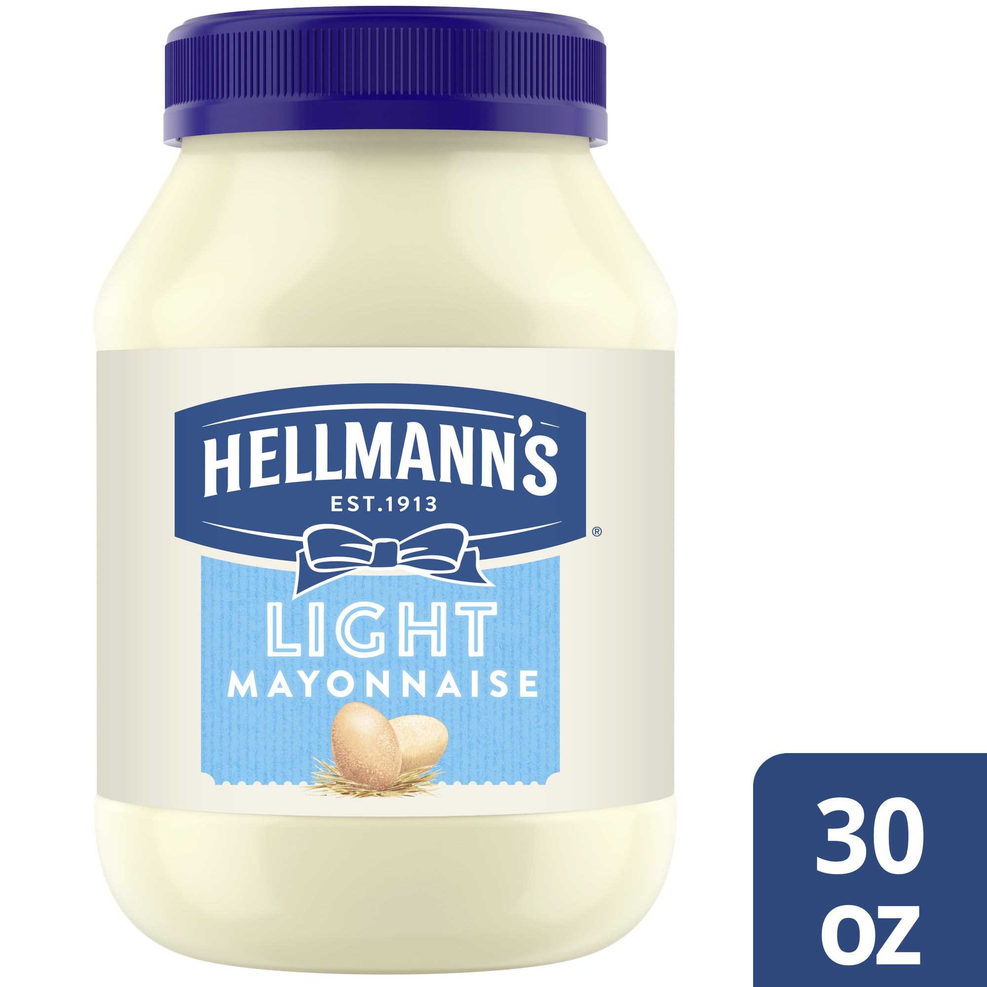 Hellmann's Light Mayonnaise Light Mayo Made With 100 CageFree Eggs 30