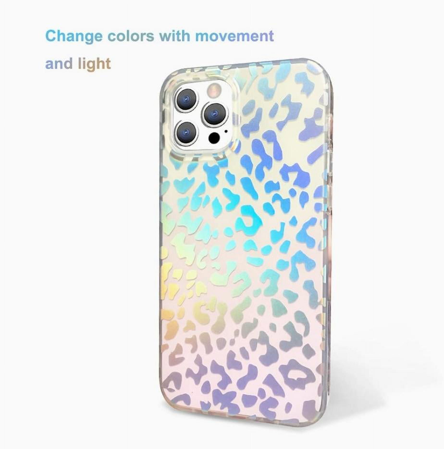 Opal Leopard Holographic Adhesive –