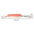 thumbnail image 2 of Unique Bargains 1 Pc Long Stretch Back Sponge Back Sponge for Shower 9.84"x2.76"x2.36" Pink, 2 of 4