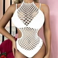 thumbnail image 4 of Lencería de mujer, medias de rejilla, tirantes, body sin espalda, ropa de red, body de nailon para mujer, 4 of 5