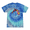 Blue Jerry, variant on Wild Bobby, Colorful Trippy Peacock Bird Animal Lover Tie-Dye T-Shirt